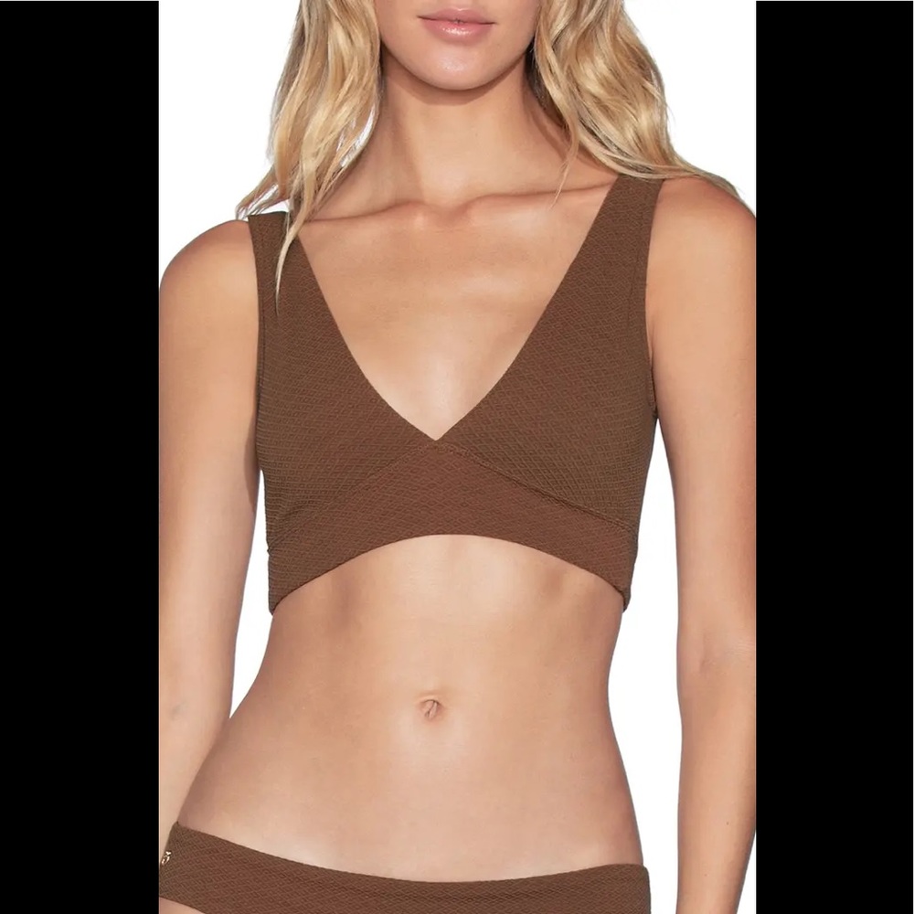 Maaji - Allure Texture 4-Way Reversible Bikini Top - image 1